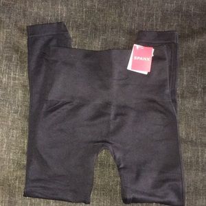 SPANX black leggings (small) new
